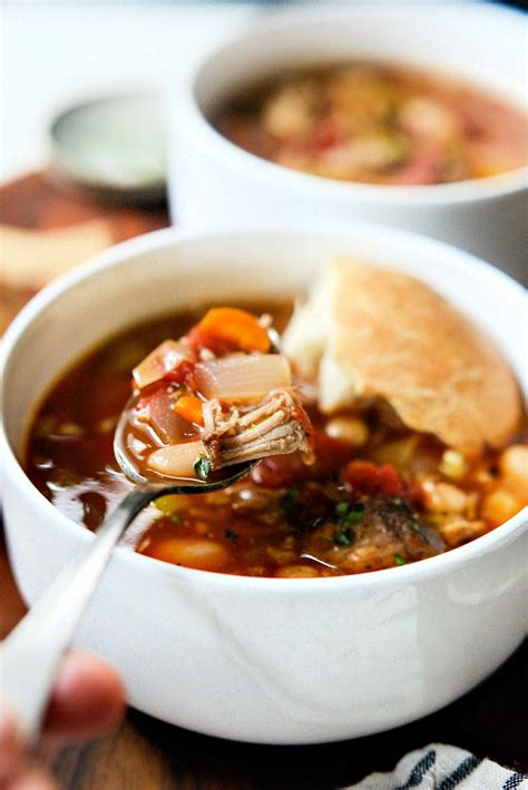 White Bean and Smoked Pork Soup - Simply Scratch