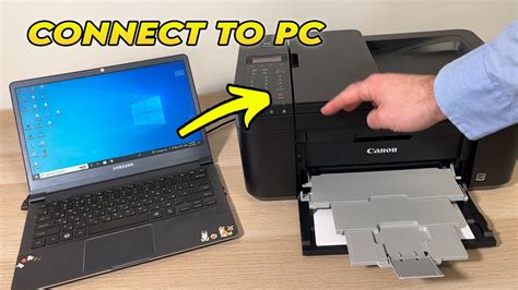 Connect PC Computer to Canon PIXMA TR4720 Printer Over Wi-Fi FULL SETUP ...