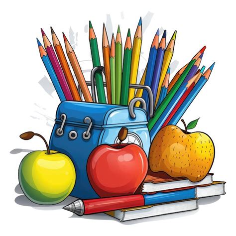 Premium Photo | Back To School Clip Art