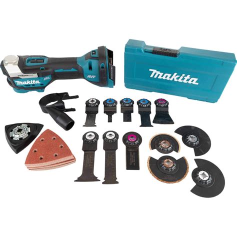 Makita DTM52 18v LXT Cordless Brushless Oscillating Multi Tool and Accessories | Oscillating ...