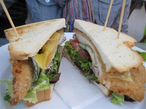 Chicken Schnitzel Sandwich | Spooners Restaurant, Tourquey, … | Flickr