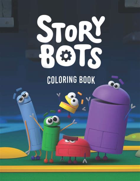 StoryBots Coloring Book: Activity Book for Kids: An Unique Coloring Book For Fan Of StoryBots ...