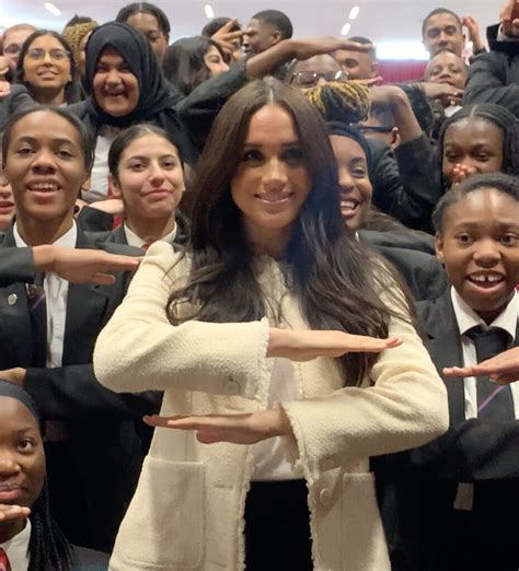 Meghan Markle Suprise School for International Women's Day - BellyitchBlog