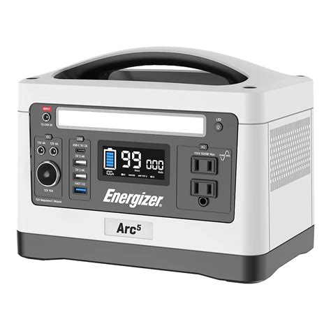 Energizer Arc5 Lithium-ion 550Wh, 500W Portable Power Station | The Home Depot Canada