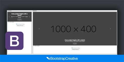 How to Create a Full Width Bootstrap 4 Responsive Carousel - Tutorial