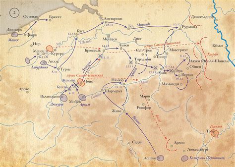 French Revolutionary wars maps :: Behance