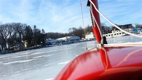 Ice boating on Lake Geneva. Pier 290 restaurant. | Lake geneva, Lake ...