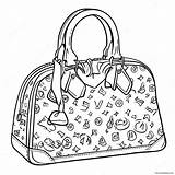 Louis Vuitton Handbag Coloring Page 30725 24294 sketch template