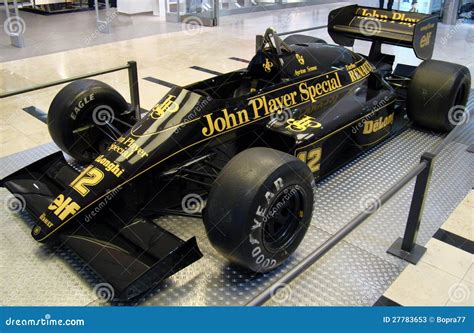 F1 Lotus JPS 98T (1986) editorial stock photo. Image of motorsport - 27783653