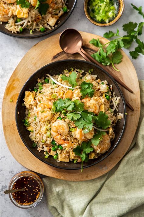 Chinese Prawn Fried Rice - Sugar Salt Magic