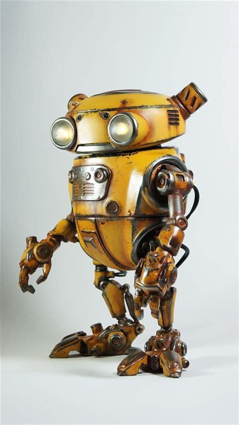 Steampunk cars | ... Paul Braddock created Eddie, the amazing 3D printed steampunk robot ...