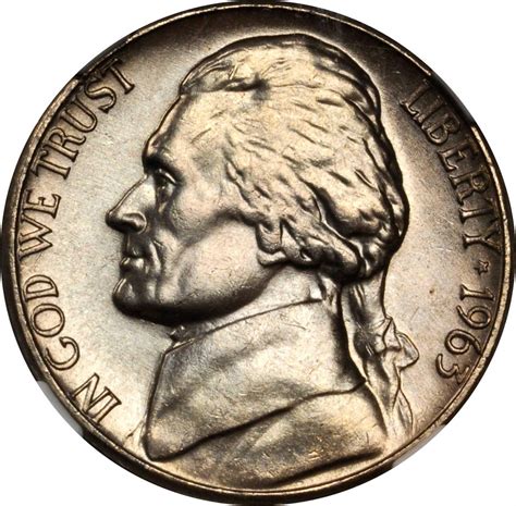 1963-D Jefferson Nickel | Sell & Auction Modern Coins