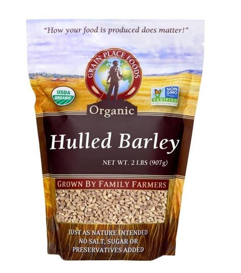 Organic Hulled Barley | Grain Place Foods