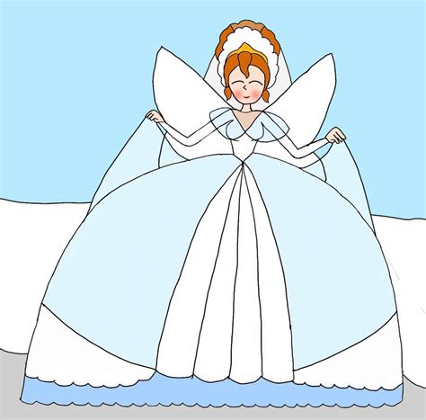 Thumbelina admiring her wedding gown by Recommender440 on DeviantArt