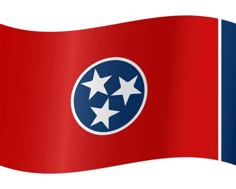 Tennessee flag icon - Country flags