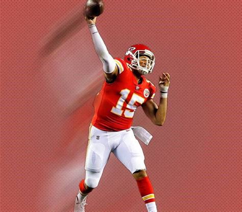 Flexing Patrick Mahomes Wallpaper