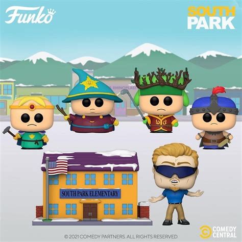 All the Funko POP South Park figures