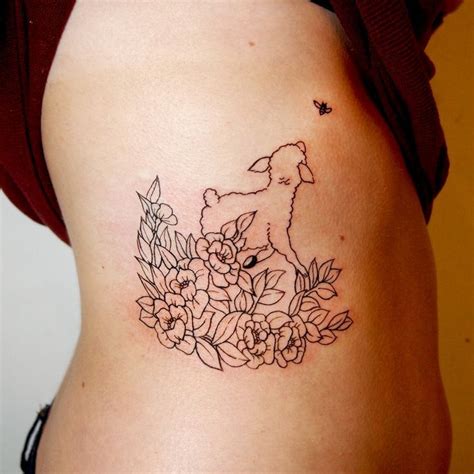 little lamb tattoo | Lamb tattoo, Vegan tattoo, Tattoos