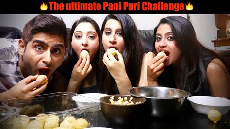 THE ULTIMATE PANI PURI EATING CHALLENGE - YouTube