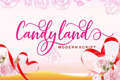 Candyland Font by Donyadesign · Creative Fabrica | Candyland, Premium ...