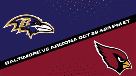 Ravens vs Cardinals Predictions, Picks and Best Odds - Week 8 Free NFL Picks