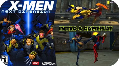 X-Men: Next Dimension INTRO & Gameplay ( Gamecube HD ) - YouTube