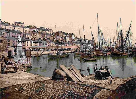 latest addition Brixham 1 | First color photograph, England, Seaside town