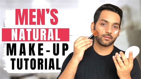 MEN'S NATURAL MAKEUP TUTORIAL FOR BEGINNERS | Everyday Makeup Tutorial ...