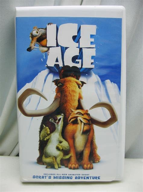 Ice Age Vhs Tape