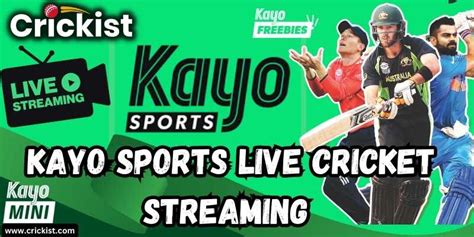 Kayo Sports Live Cricket Streaming - Watch Today’s Match Online