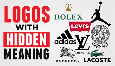 Clothing Logos With Hidden Meaning - Secrets Of 10 Famous Brands