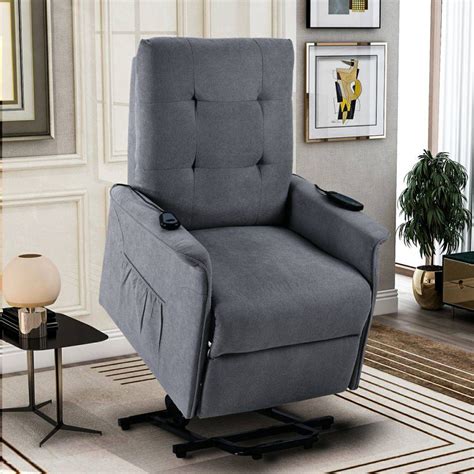 Power Lift Chair,for Elderly,with Adjustable Massage Recliner Chair,for Living Room/Bedroom ...