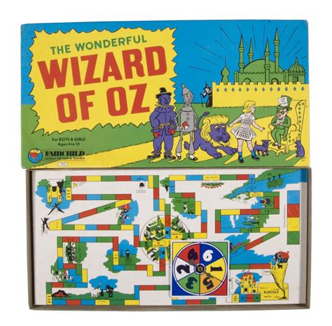 Hake's - "THE WONDERFUL WIZARD OF OZ" BOARD GAME.