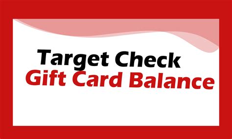 How to Check Target Gift Card Balance? - Manufacturers Network ...