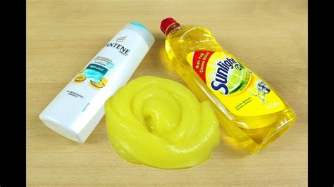 Dish Soap Shampoo and Salt Slime , No Glue, No Borax, No Liquid Starch Slime - YouTube | Shampoo ...