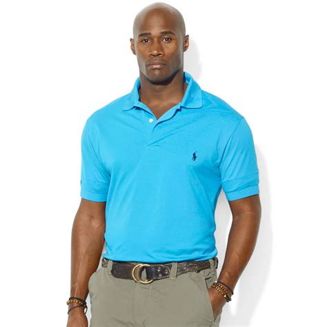 Polo Ralph Lauren Polo Rlx Big and Tall Performance Polo Shirt in Blue ...