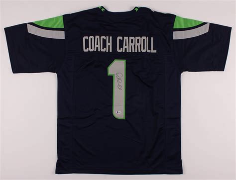 Pete Carroll Signed Jersey (Beckett COA) | Pristine Auction