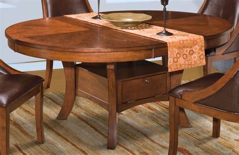 Aspen Round Extendable Dining Table from New Classics (40-116-11-11B) | Coleman Furniture