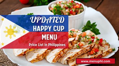 HAPPY CUP MENU PHILIPPINES & UPDATED PRICES 2023