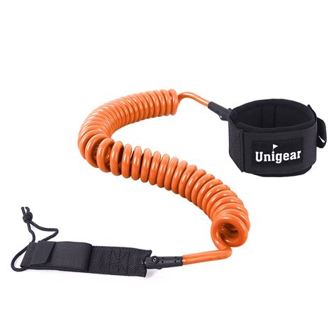 Unigear Premium SUP Leash 10' Coiled Stand Up Paddle Board Surfboard ...