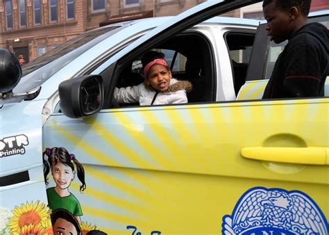 Denver police unveil “art car” designed with help of neighborhood children – The Denver Post