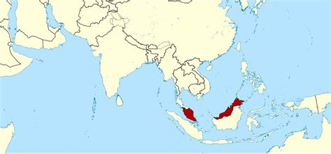 Map Of Malaysia | Where Is Malaysia Located?