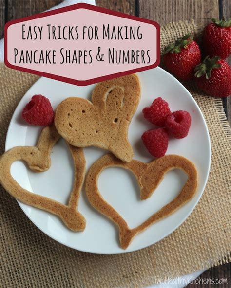 Easy Tricks for Making Pancake Shapes and Numbers