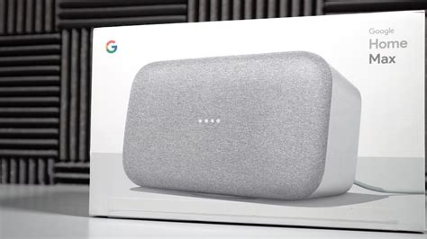 Google Home Max Unboxing, Setup, and First Listen! - YouTube