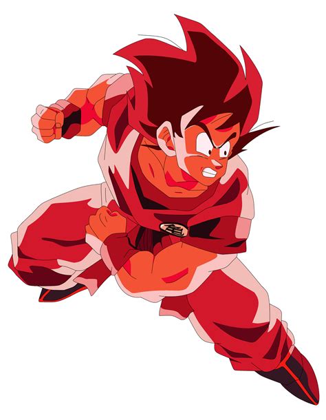 goku_kaio-ken by el-maky-z on DeviantArt