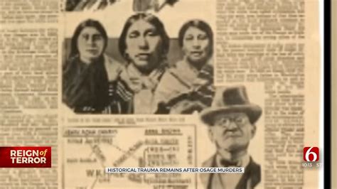 The Reign Of Terror And The Historical Trauma It Brought To The Osage