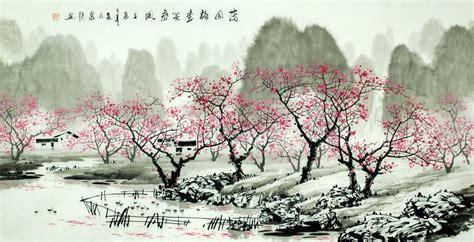 Chinese Painting: Mountains, water, flowers - Chinese Painting ...