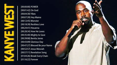 Timeless Kanye West Christian Songs 2022 Playlist 🙏 Inspiring Praise ...