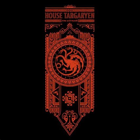 House Targaryen Banner by Oliver Ibáñez / posted by ianbrooks.me | Game ...