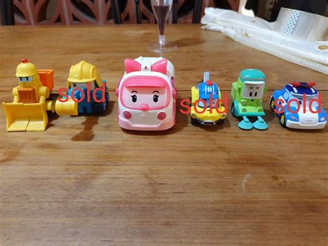 Robocar Poli Characters Assorted, Hobbies & Toys, Toys & Games on Carousell